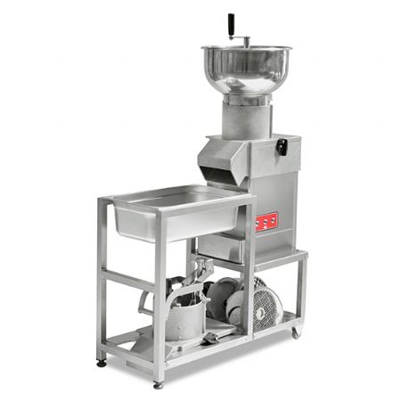 Coupe lgumes avec support et 3 disques - 800  1000kg/h