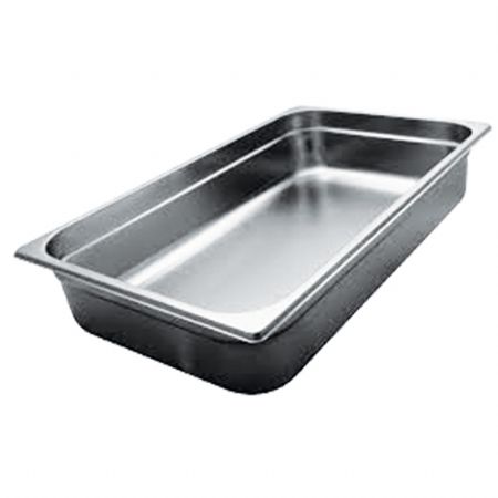 Bac GN en inox, GN 1/1 h=100 mm