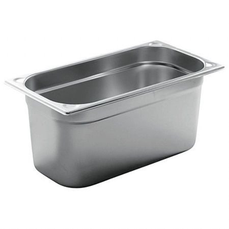 Bac gastronorm en inox, GN 1/3 h=100 mm - Virtus - 9913.4