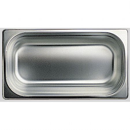 Bac GN en inox, GN 1/3 h=150 mm
