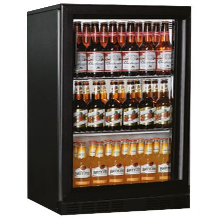 Arrière Bar avec 1 porte vitrée battante, 133 L, positif - Virtus - 9974C