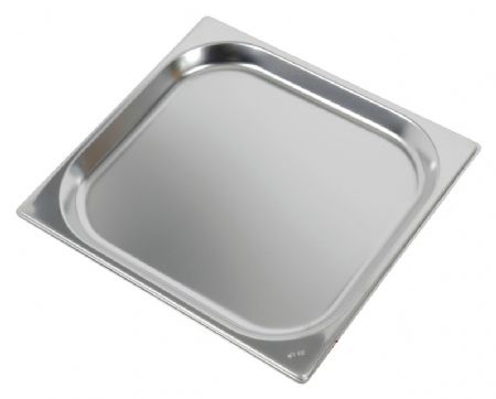 Tôle GN 2/3 en acier inoxydable très plate 20 mm de profondeur 2,3 litres - Bartscher - A101195