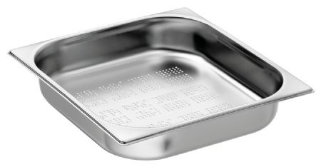 Bac GN perforé 2/3 P65, 5,5 litres, empilable - Bartscher - A103065