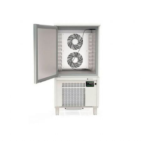 Cellule de refroidissement et conglation 10 niveaux GN 1/1 ou 10x600x400 - 800x800x1590mm