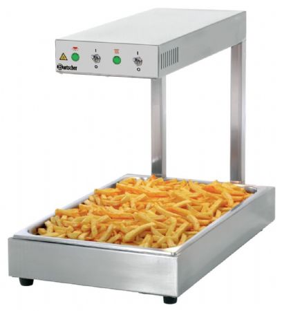 Chauffe frite Pont chauffant IHR1000 1/1 à poser capacité GN 1/1 335x570x505 mm - Bartscher - A114001