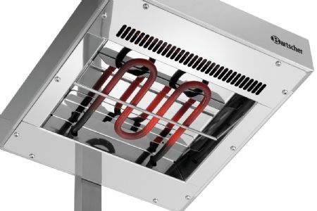 Lampe chauffante 12-150 500 W - Bartscher - A114003