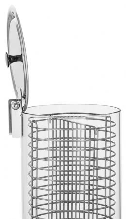 Appareil hot-dogs cylindre verre Ø 195 mm réservoir eau 1,25 L régulation température 90 °C 1 kW - Bartscher - A120401