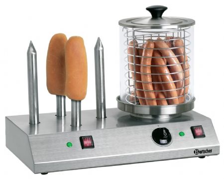 Appareil hot-dogs, 4 toasts - Bartscher - A120408