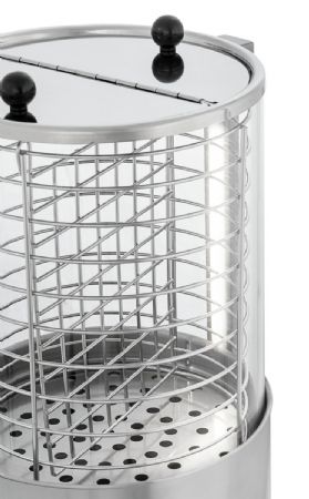 Machine à Hot-dog B2000 avec éclairage et couvercle rabattable 230x270x485 mm - Bartscher - A120427