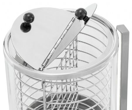 Machine à Hot-dog B2000 avec éclairage et couvercle rabattable 230x270x485 mm - Bartscher - A120427