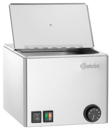 Chauffe-saucisses 1KA10 1 kW avec couvercle rabattable et amovible - Bartscher - A120465