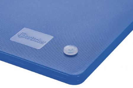 Planche  dcouper polythylne bleue - 600x400 mm