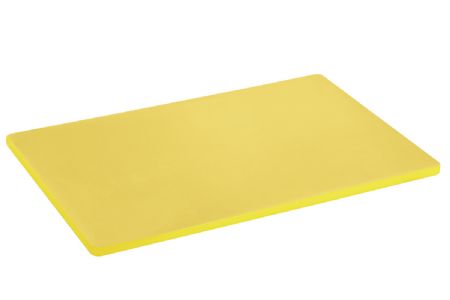 Planche  dcouper polythylne jaune - 600x400 mm