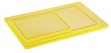 Planche  dcouper polythylne jaune - 600x400 mm