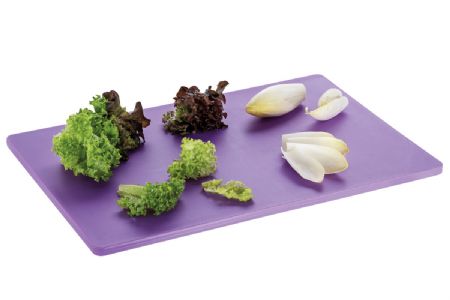 Planche  dcouper polythylne mauve - 600x400 mm