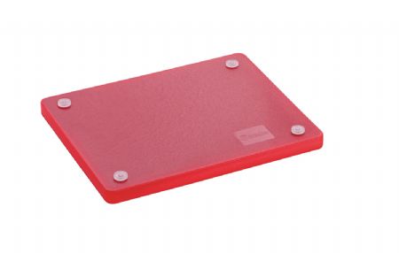 Planche  dcouper polythylne rouge - 290x225 mm