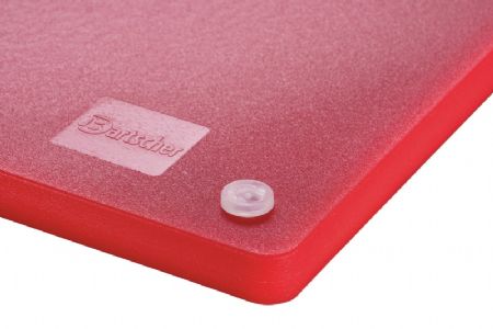 Planche  dcouper polythylne rouge - 290x225 mm