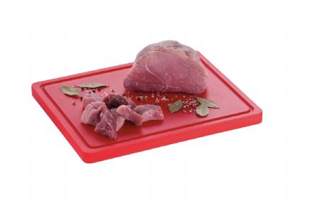 Planche  dcouper polythylne rouge - 290x225 mm
