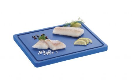 Planche  dcouper polythylne bleue - 290x225 mm