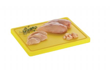 Planche  dcouper polythylne jaune - 290x225 mm