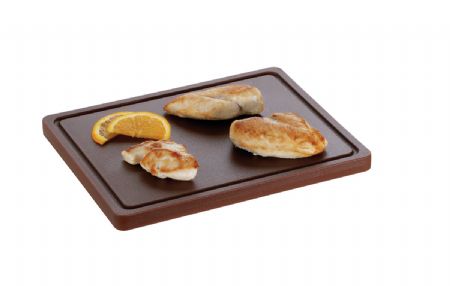 Planche  dcouper polythylne brune - 290x225 mm