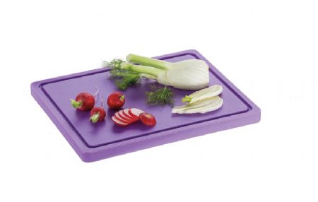 Planche  dcouper polythylne mauve - 290x225 mm