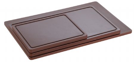 Planche  dcouper polythylne brune - 490x285 mm