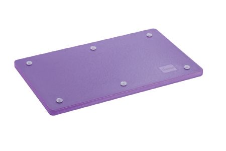 Planche  dcouper polythylne mauve - 490x285 mm