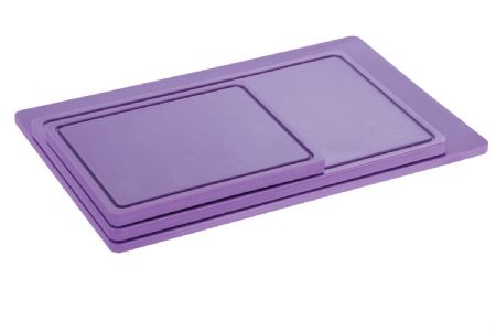 Planche  dcouper polythylne mauve - 490x285 mm