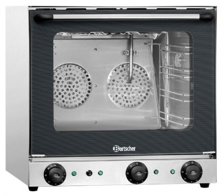 Four Convection professionnel AT120 Monophasé 2 niveaux Commande mécanique Auto-nettoyage Grilles GN1/1 - Bartscher - A120788