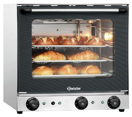 Four Convection professionnel AT120 Monophasé 2 niveaux Commande mécanique Auto-nettoyage Grilles GN1/1 - Bartscher - A120788 Four Convection professionnel AT120 Monophasé 2 niveaux Commande mécanique Auto-nettoyage Grilles GN1/1 - Bartscher - A120788