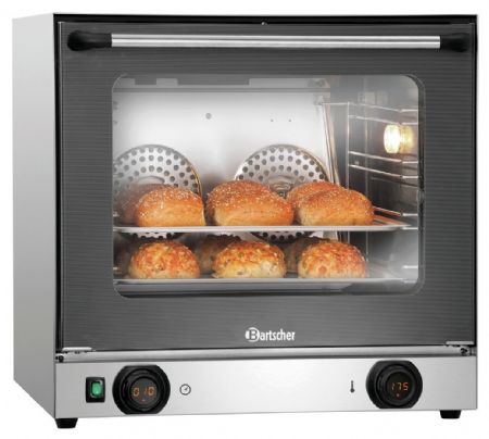 Four Convection professionnel AT90-MDI Monophasé 2 moteurs avec affichage numérique - Bartscher - A120796