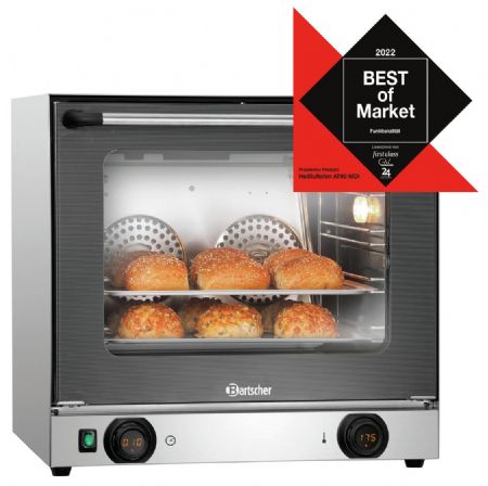 Four Convection professionnel AT90-MDI Monophasé 2 moteurs avec affichage numérique - Bartscher - A120796 Four Convection professionnel AT90-MDI Monophasé 2 moteurs avec affichage numérique - Bartscher - A120796