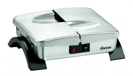 Chauffe assiette  poser 12 assiettes - 320x250x105 mm