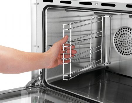 Four Convection professionnel AT220-MDI fonction grill et vapeur intégrées, commande numérique MDI, 700x640x540 mm - Bartscher - A120821