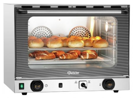 Four Convection professionnel AT220-MDI fonction grill et vapeur intégrées, commande numérique MDI, 700x640x540 mm - Bartscher - A120821 Four Convection professionnel AT220-MDI fonction grill et vapeur intégrées, commande numérique MDI, 700x640x540 mm - Bartscher - A120821