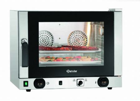 Four  convection 4 niveaux en inox - 700x675x550 mm