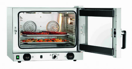 Four  convection 4 niveaux en inox - 700x675x550 mm