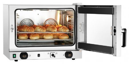 Four Convection professionnel AT230-MDI commande numérique MDI, fonction grill et vapeur intégrées - Bartscher - A120823