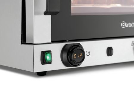 Four Convection professionnel AT230-MDI commande numérique MDI, fonction grill et vapeur intégrées - Bartscher - A120823