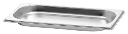 Bac GN 1/4 P20 très plat 20 mm de profondeur 0,8 litre - Bartscher - A124020
