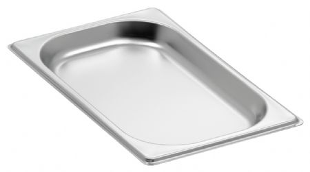 Bac GN 1/4 P20 très plat 20 mm de profondeur 0,8 litre - Bartscher - A124020