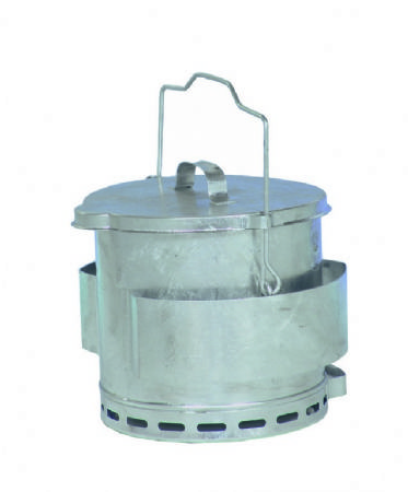 Seau pour huiles usages 12L - 355x335x450 mm