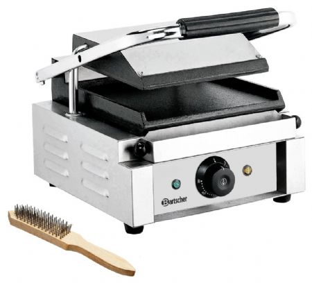 Grill contact Paninis 1800 1G simple plaque fonte lisse - Bartscher - A150669 Grill contact Paninis 1800 1G simple plaque fonte lisse - Bartscher - A150669