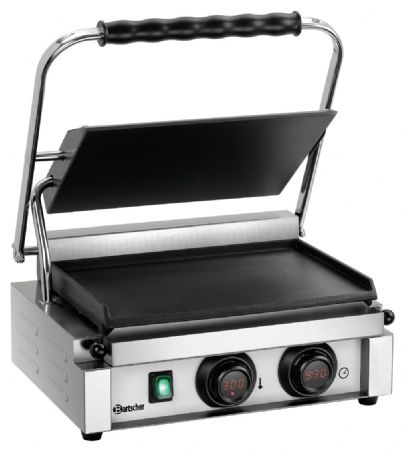 Grill contact Paninis Panini-MDI 1G simple avec plaques lisses - Bartscher - A150979