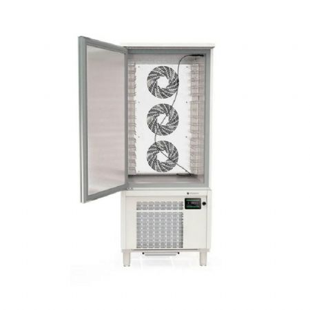 Cellule de refroidissement et conglation 15 niveaux GN 1/1 ou 15x600x400 - 800x800x1920mm