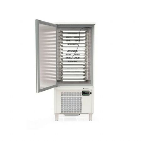 Cellule de refroidissement et conglation 15 niveaux GN 1/1 ou 15x600x400 - 800x800x1920mm