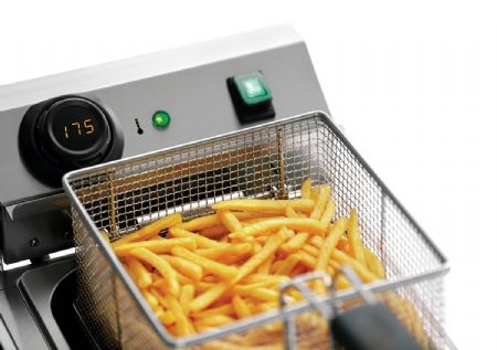 Friteuse A poser petite capacité MDI SNACK IV Plus, Monophasé, capacité 2 x 9 L - Bartscher - A162829