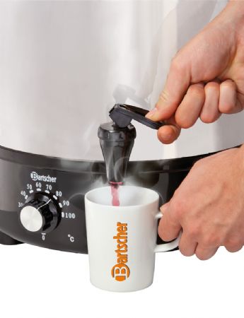 Distributeur boissons chaude Marmite VC, stérilisateur 25L, AI - Bartscher - A200052