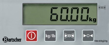 Balance digitale, 60kg, 20g - Bartscher - A300068
